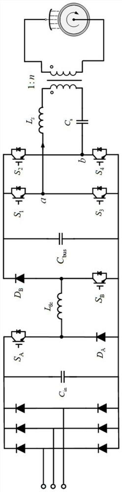 Wide-voltage and wide-frequency output plasma power supply and control method thereof