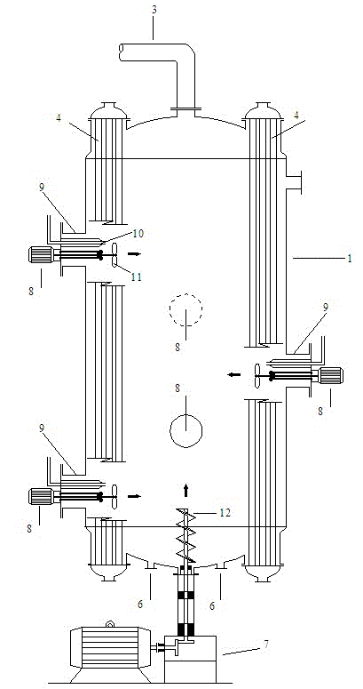 Polymer reactor for synthesizing rubber