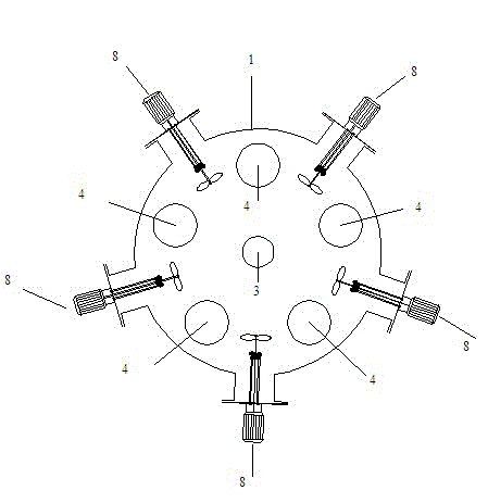 Polymer reactor for synthesizing rubber