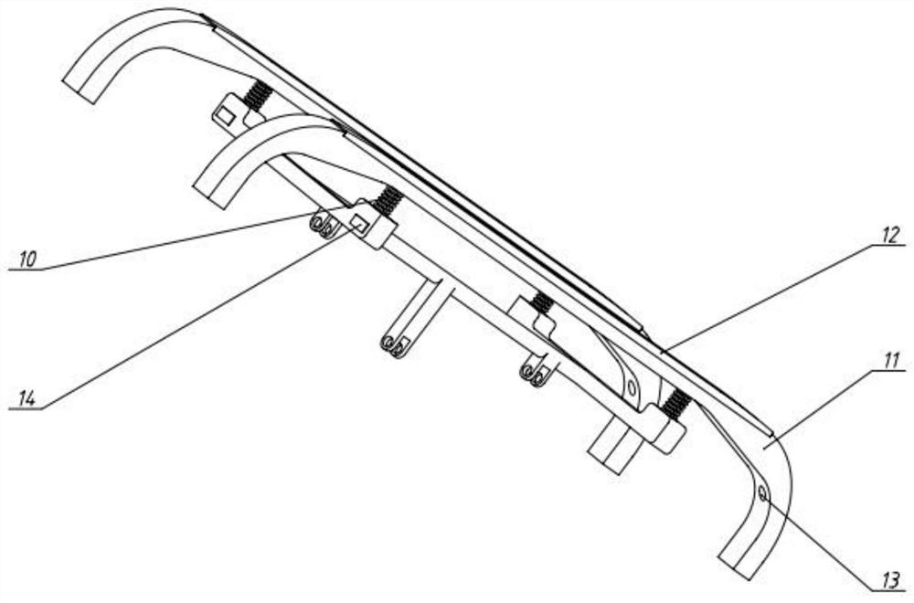 Pantograph with stable contact pressure