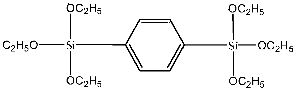 Aryl bridged silsesquioxane monomer and preparation method thereof