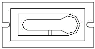 Tank wallboard molding male die