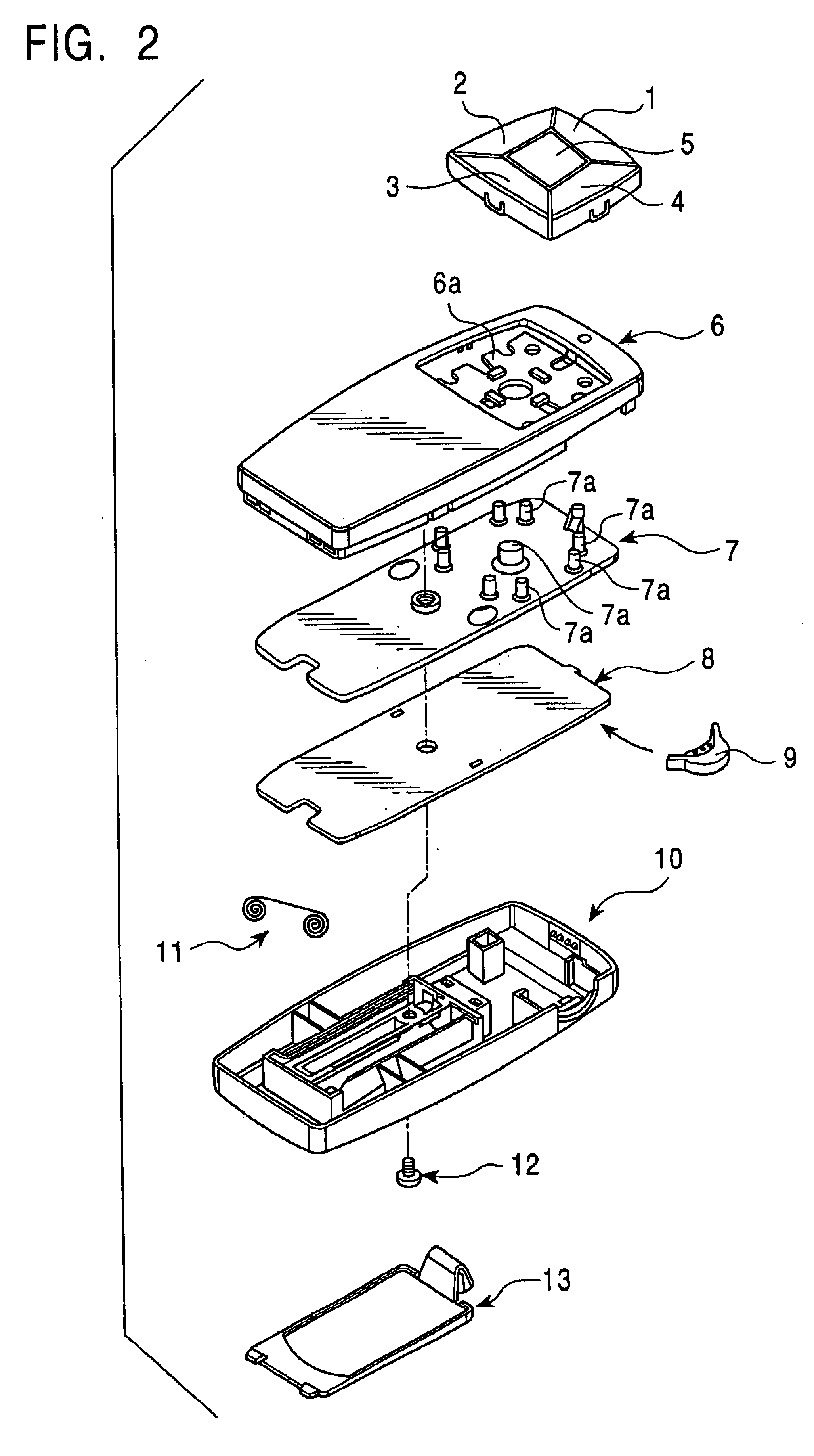 Switching device including stopper surface-mounted on printed circuit board