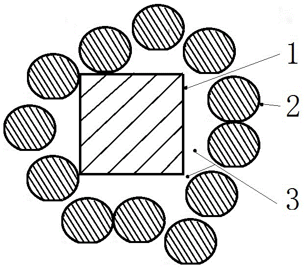 A high-strength steel cord with high penetration rate