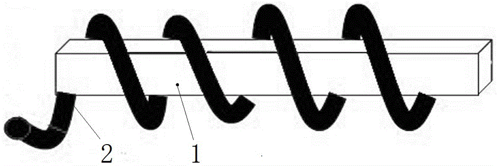 A high-strength steel cord with high penetration rate