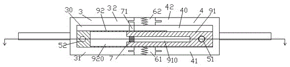 A bridge with automatic cleaning type expansion joint device