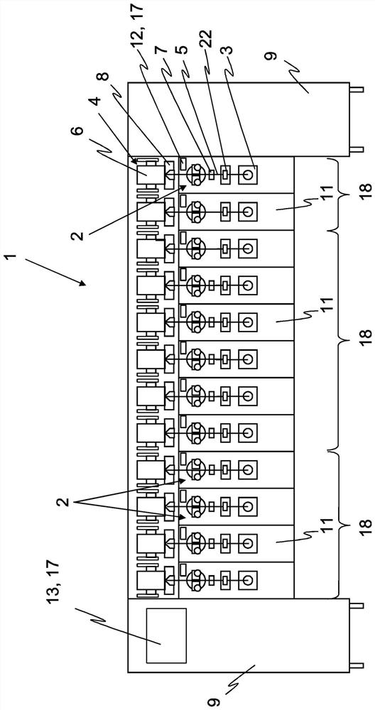 Method for operating spinning or winding machine and spinning or winding machine