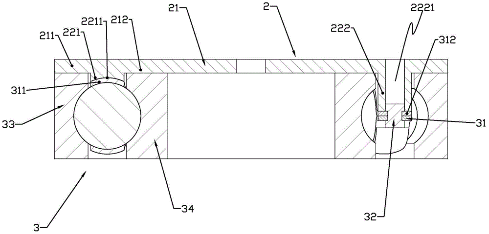 Deep groove ball bearing cage removal method