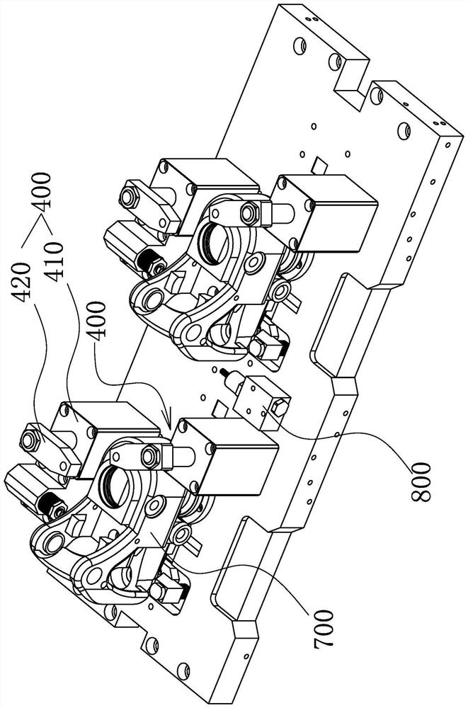 Tool clamp for oil pump shell of special-shaped storage vehicle