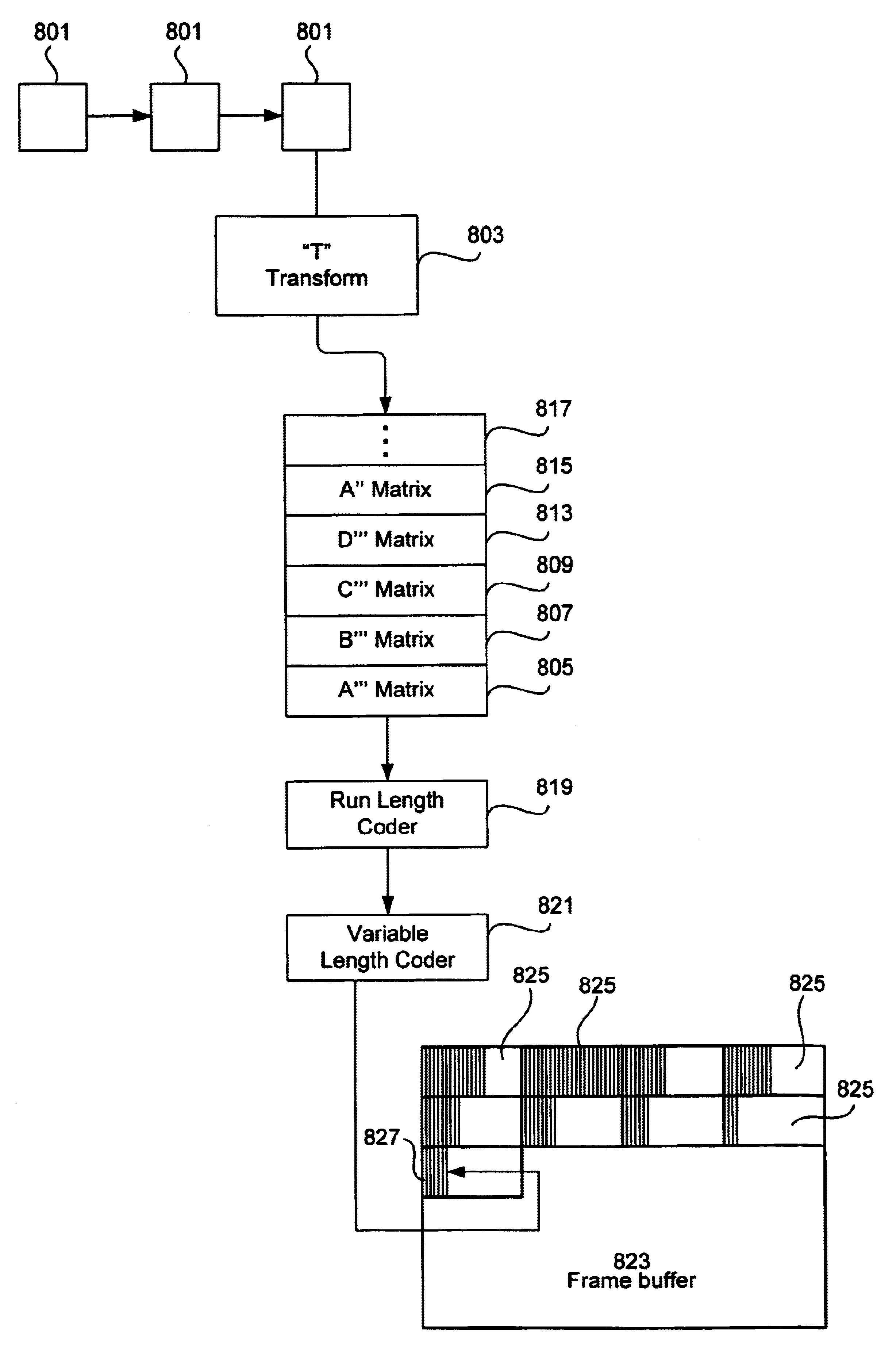 System and method of video frame memory reduction of video decoders