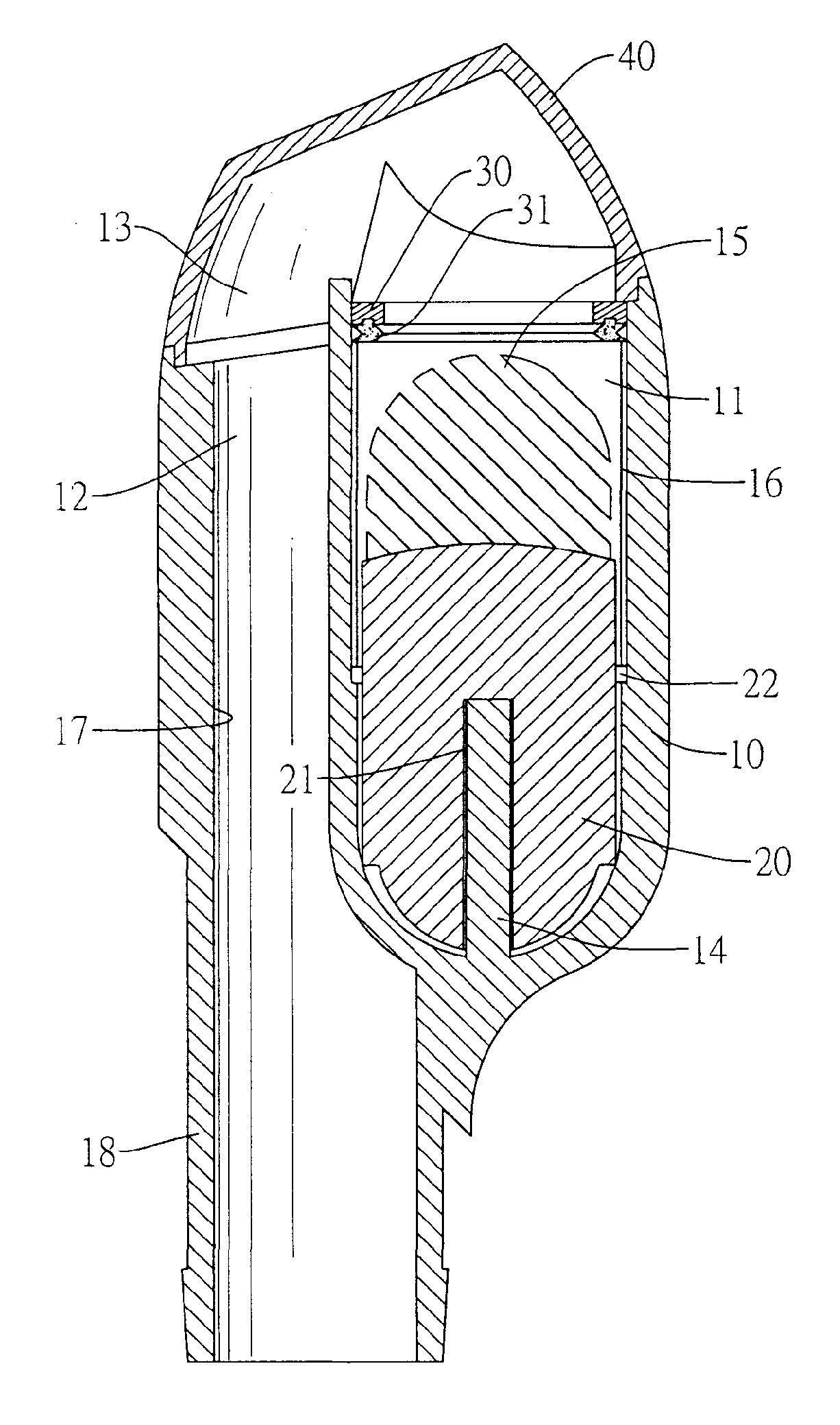 Valve for a snorkel