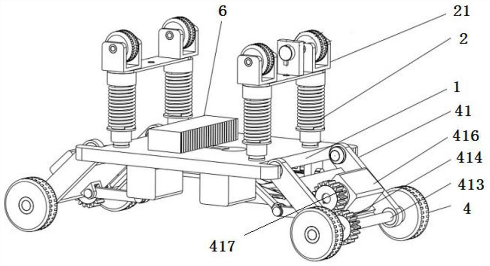 An automatic cloth device with a narrow space in a vertical plane