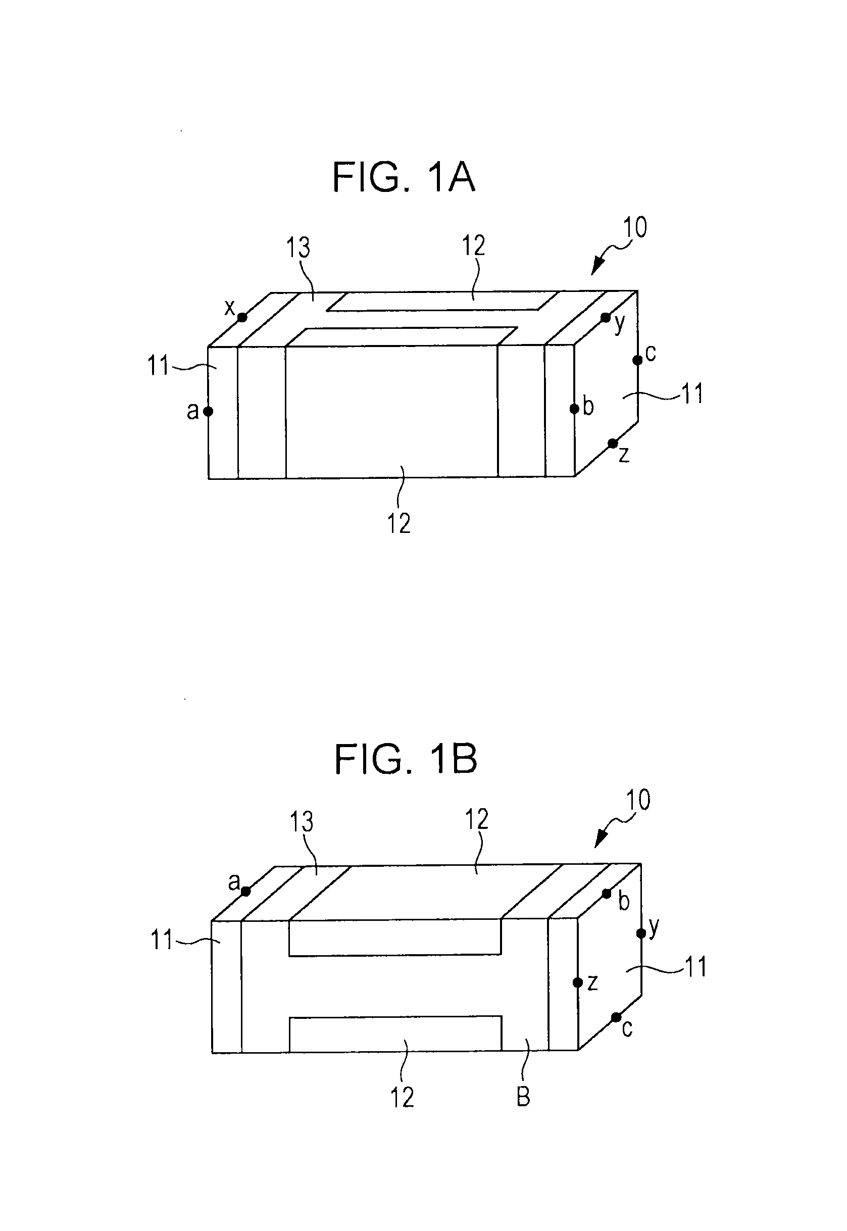 Chip component, substrate and electronic apparatus