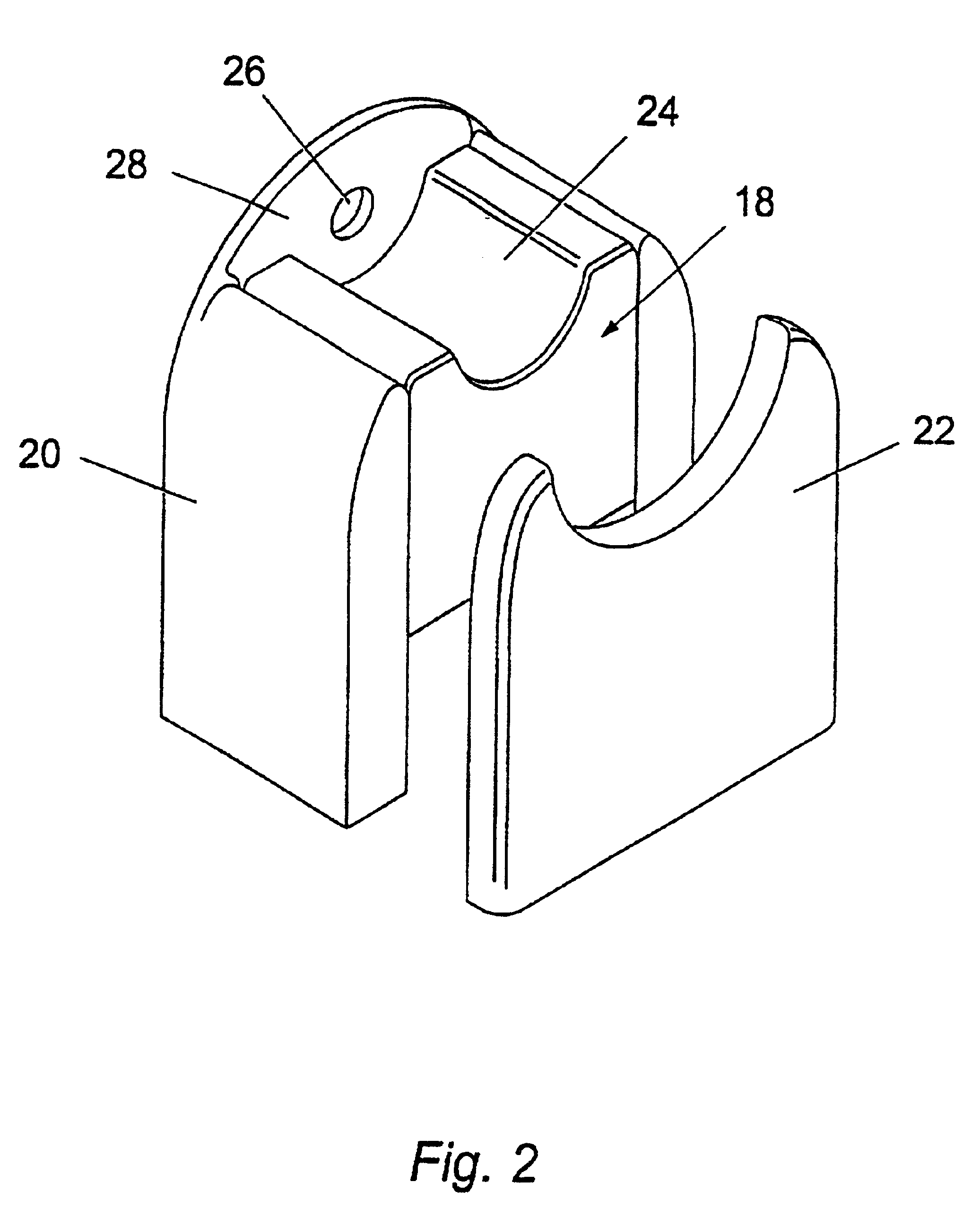 System for measuring a biological parameter by means of photoacoustic interaction