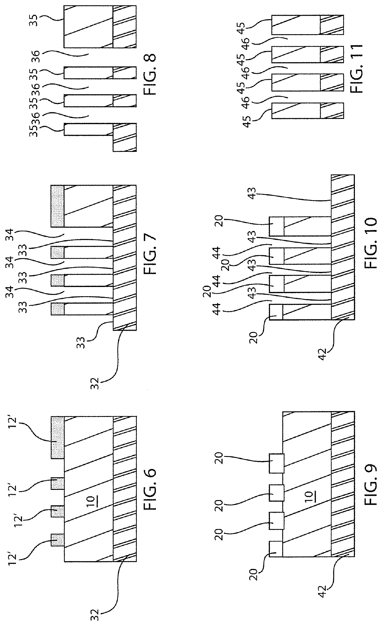 EUV pattern transfer with ion implantation and reduced impact of resist residue