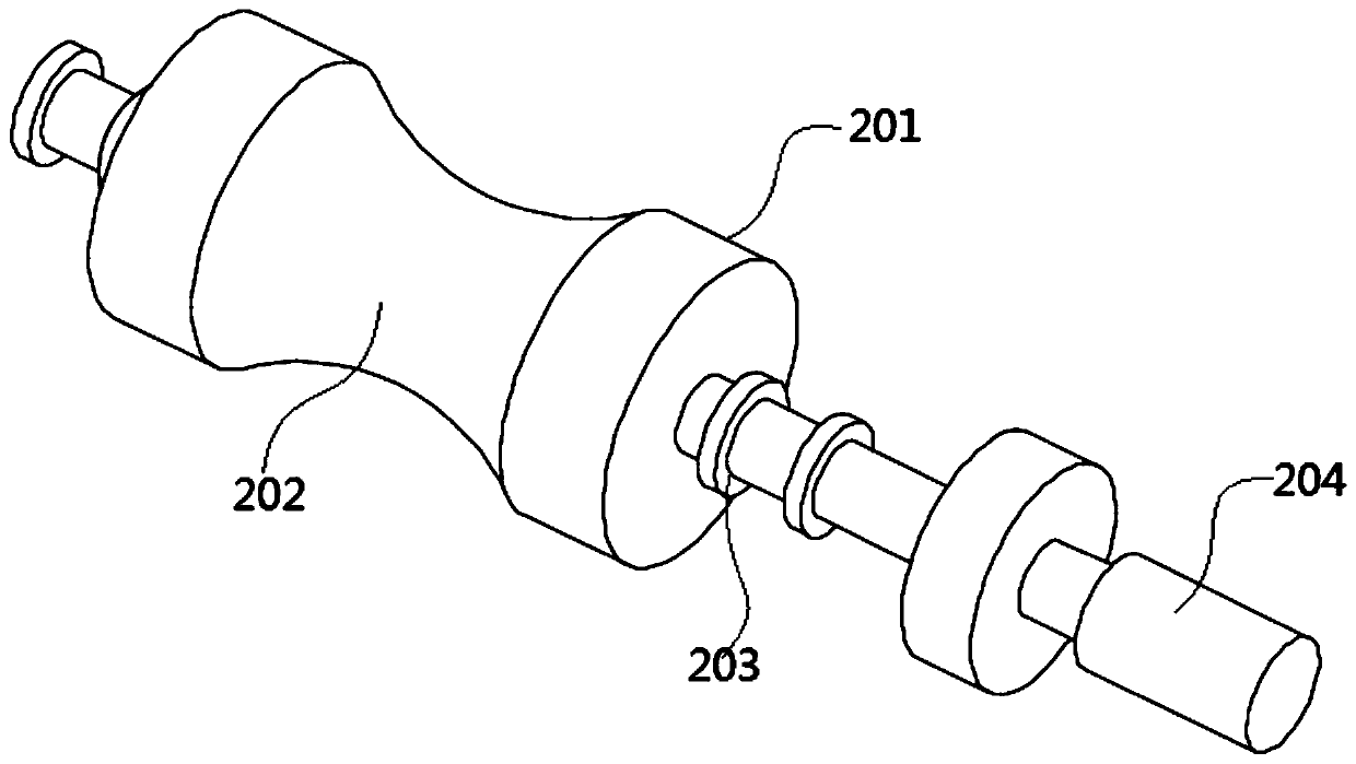 Device for straightening aluminum profile