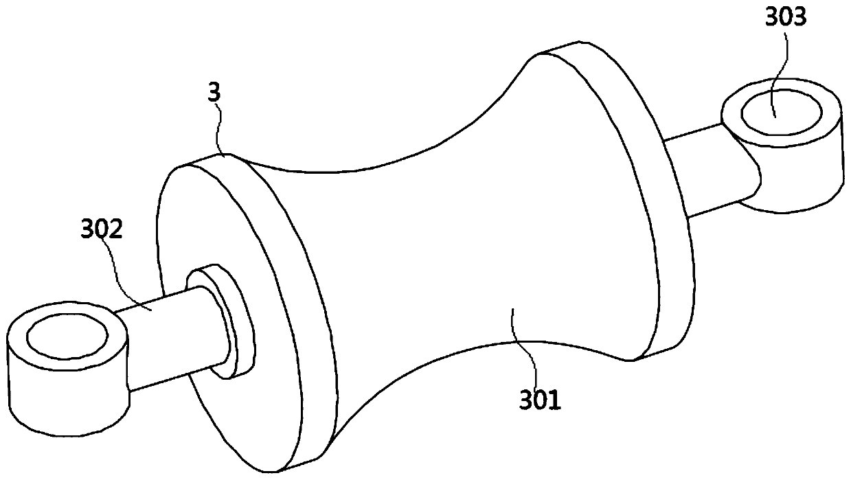 Device for straightening aluminum profile