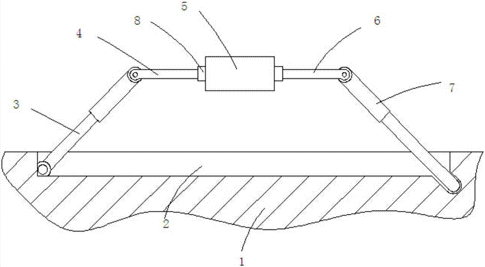Angle adjustable type illumination device for sewing machine