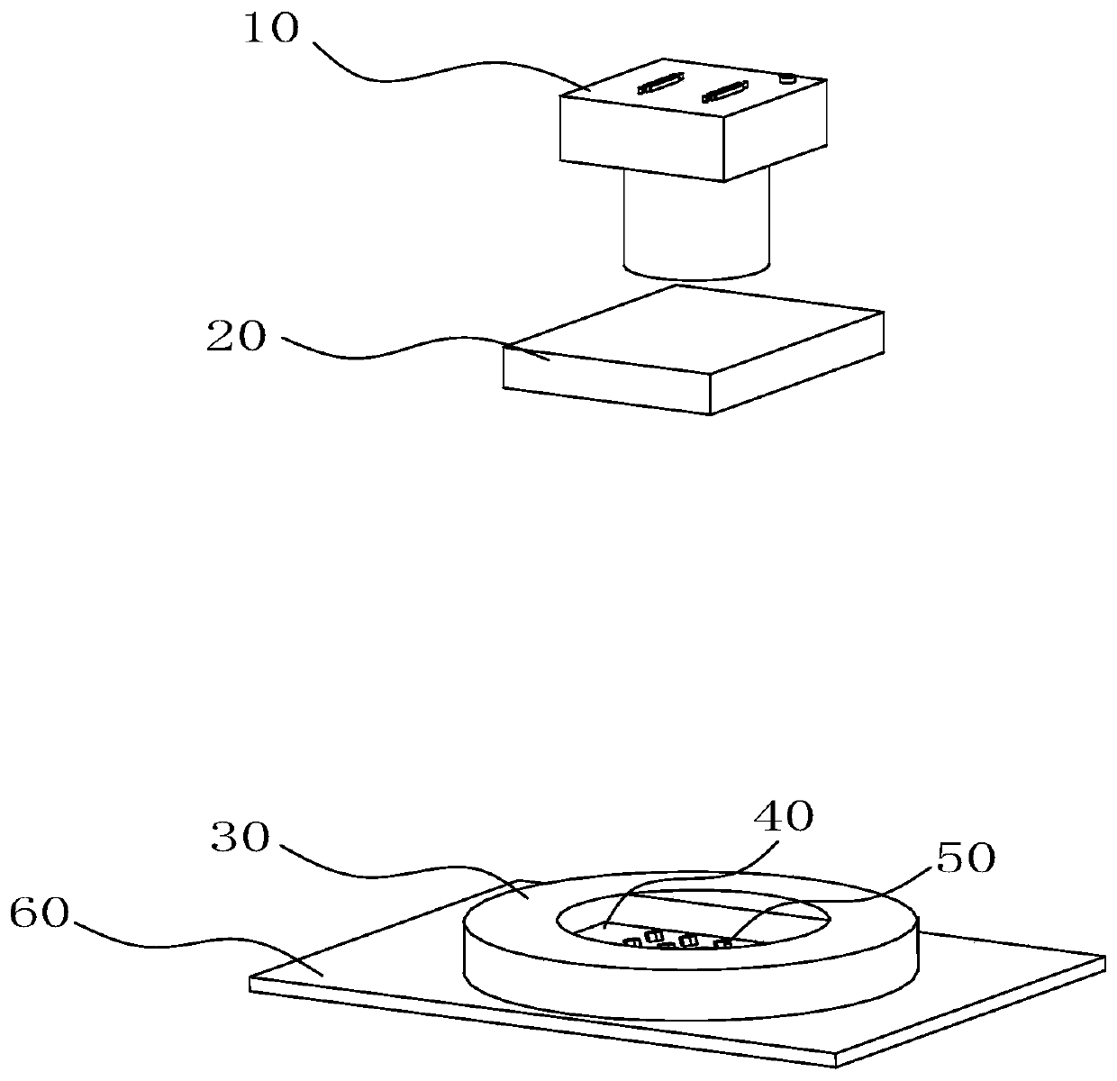 Product surface lighting method and system