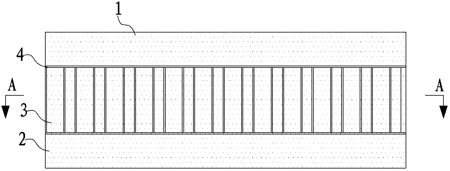 Artificial stone plane material with strengthening framework and method for preparing same