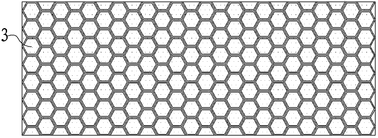 Artificial stone plane material with strengthening framework and method for preparing same