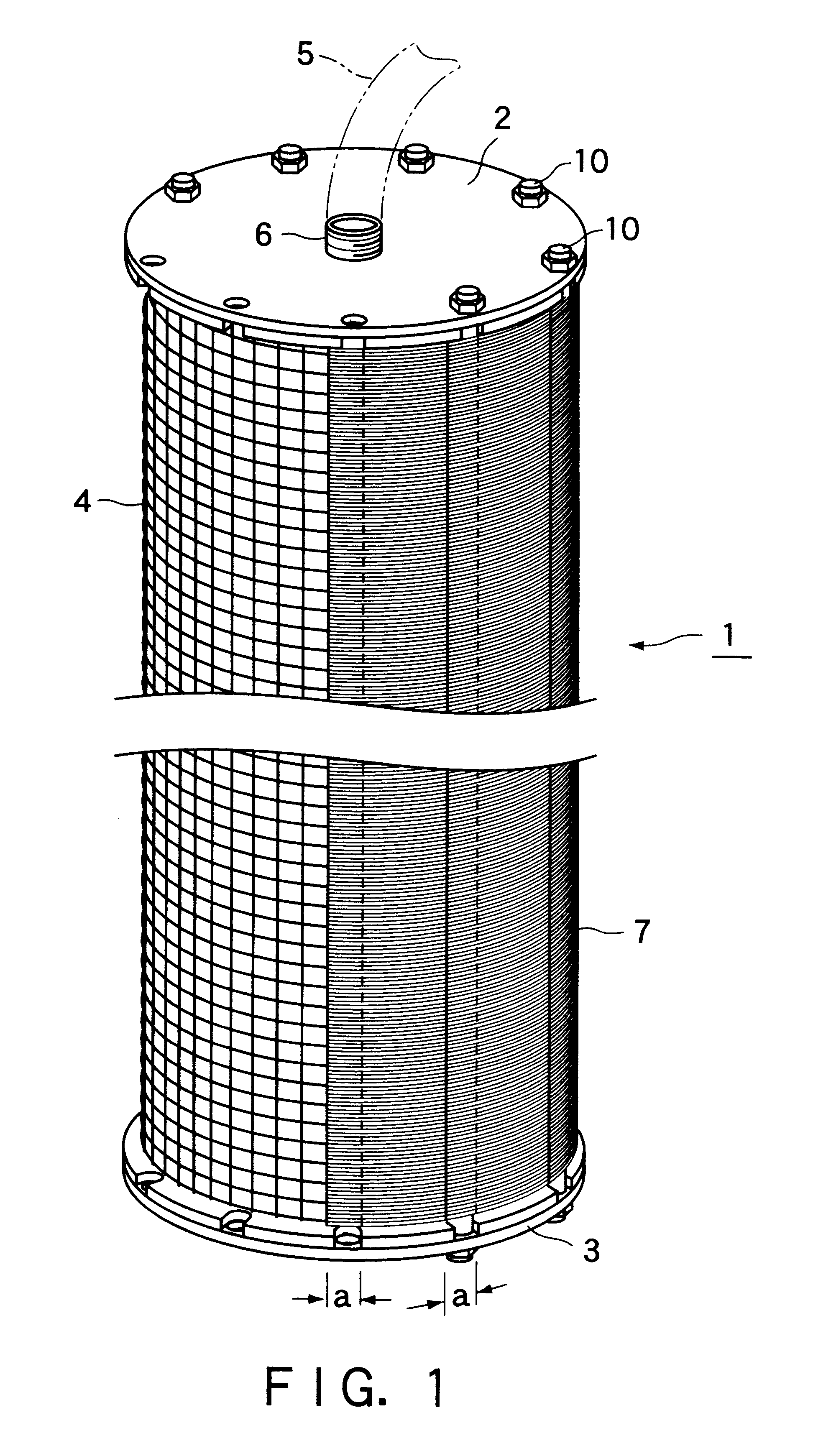 Solid-liquid filtering method and system for sewage, waste water and the like