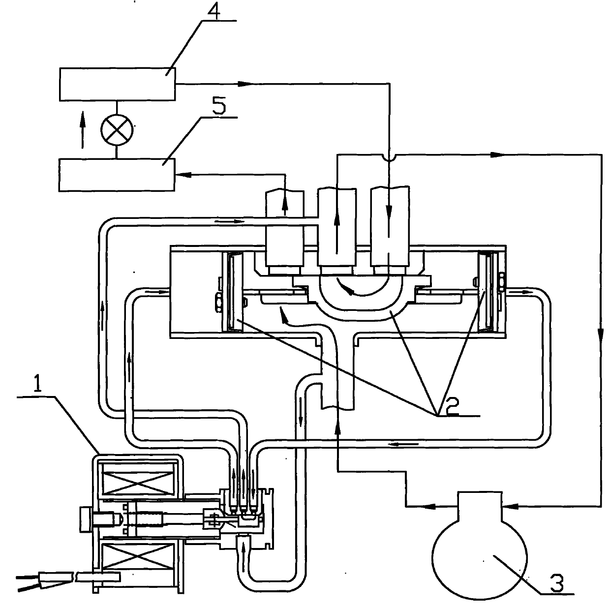 Control method for four-way valve
