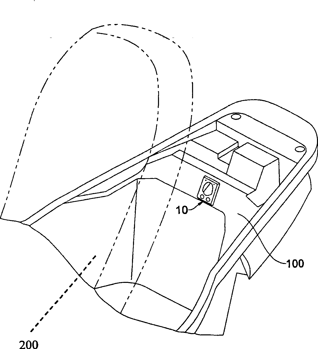 Fingerprint identification anti-theft device and method for motorcycle