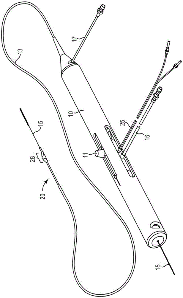 Rotational atherectomy device with biasing clutch