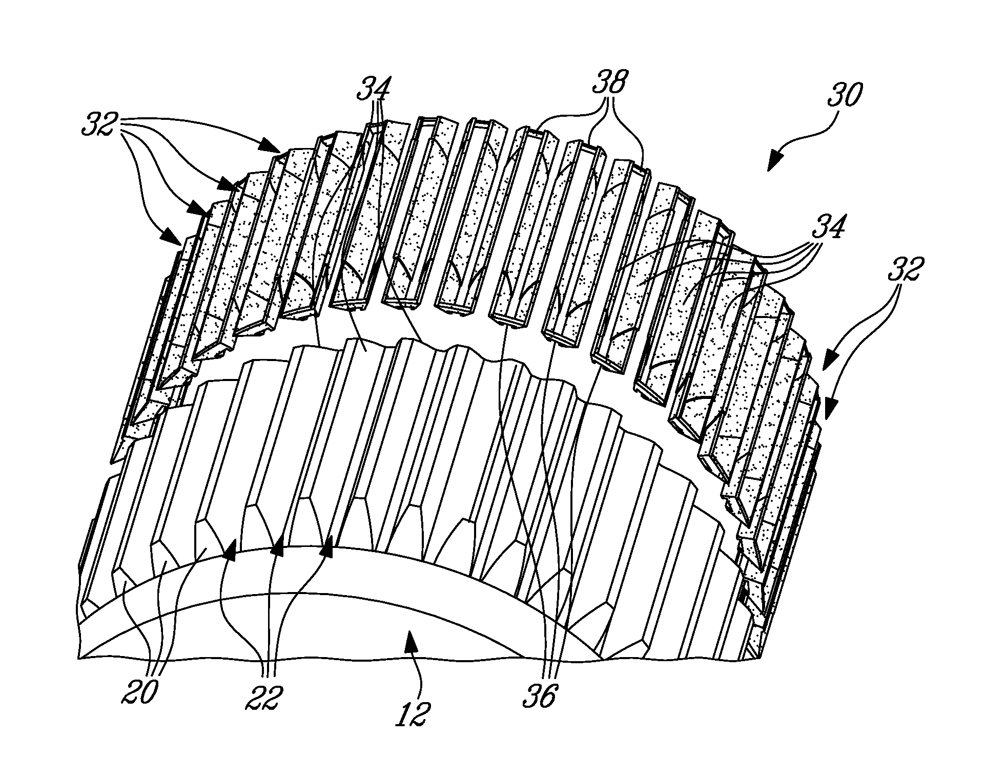 Insert ring for spline coupling