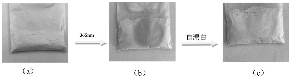 Preparation method and application of AgCl glass powder with photochromic effect