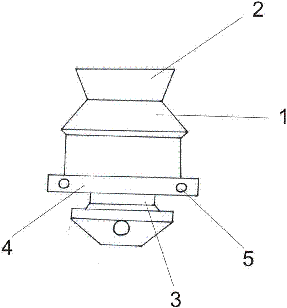 Translating square conical adjustable joint used for connecting artificial limbs