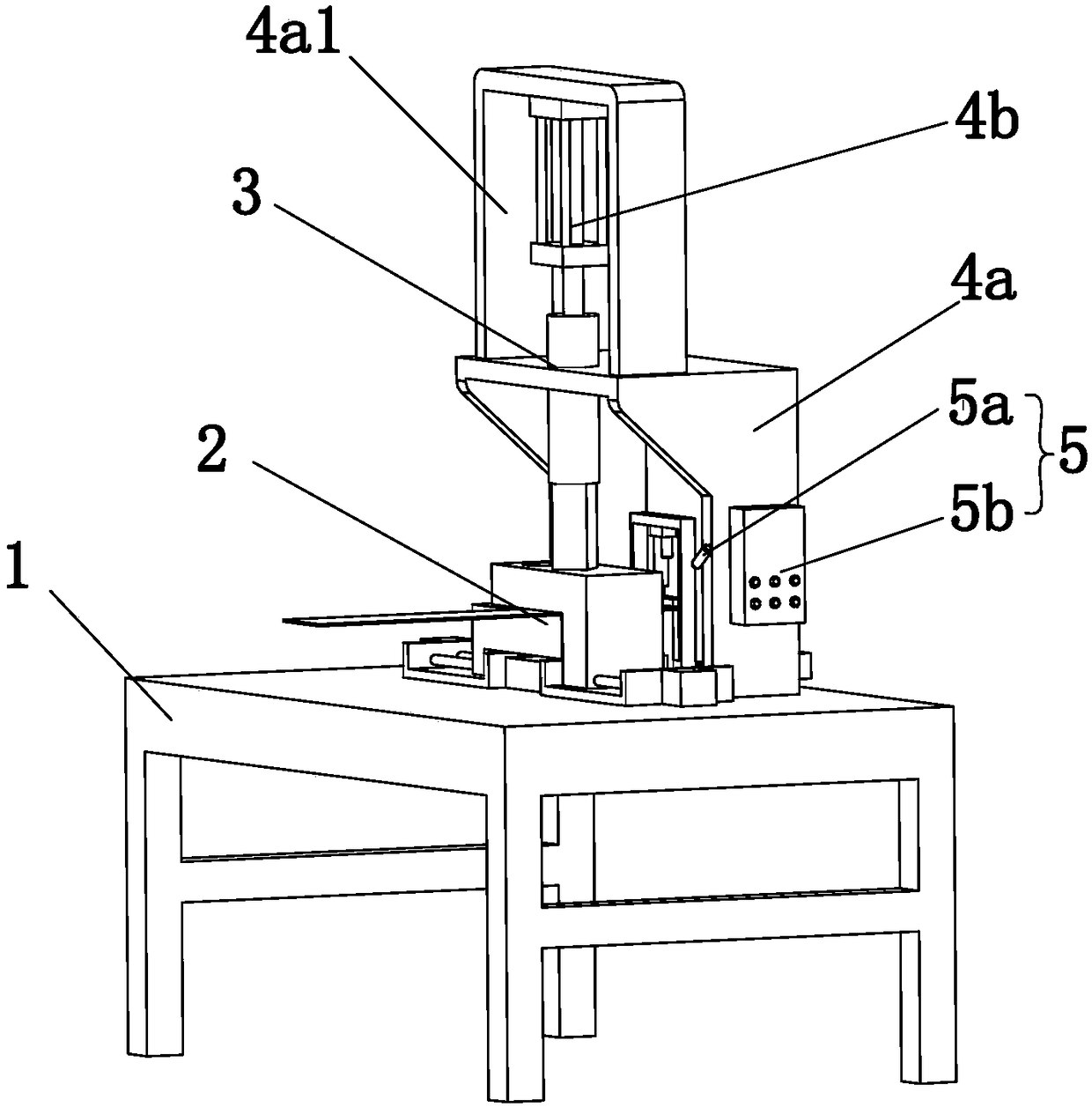 Steel plate drilling equipment