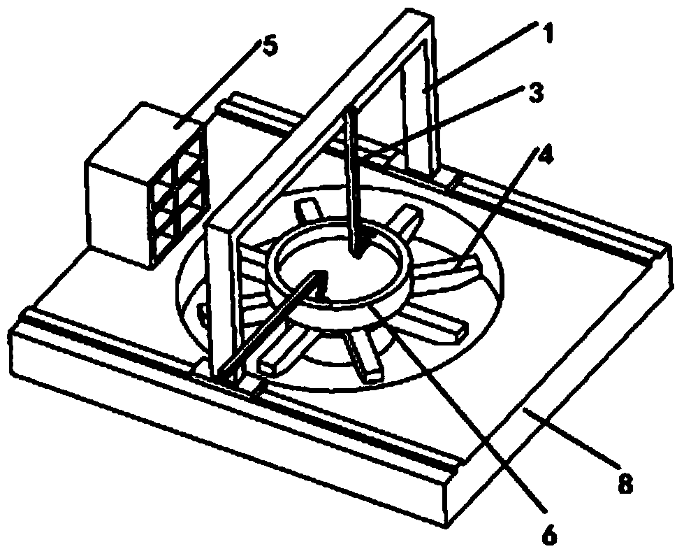 An ultrasonic automatic inspection device for large cylinder and head forgings