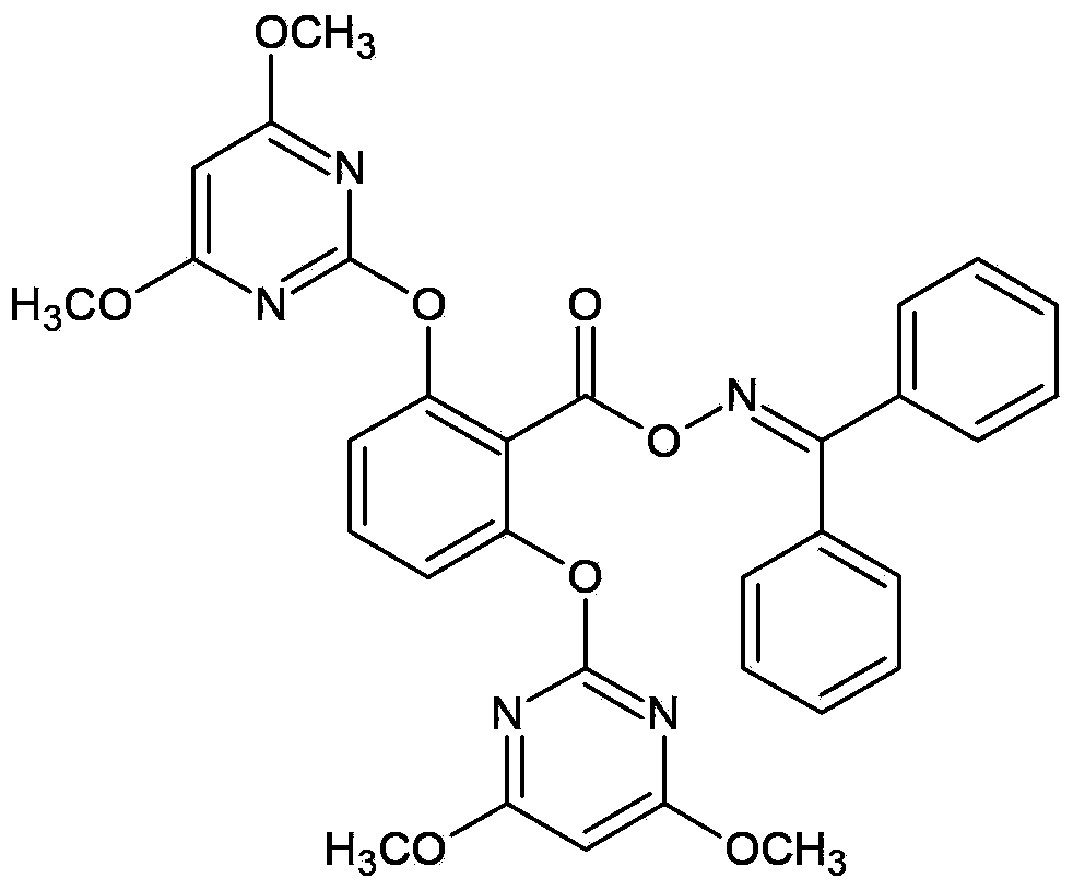Herbicide composition containing penoxsulam and pyribenzoxim