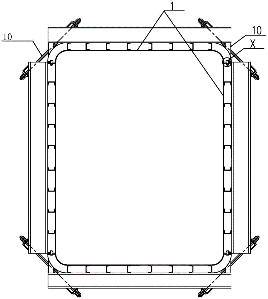 Tongue-and-groove formwork that can be spliced ​​quickly and prevents mistakes