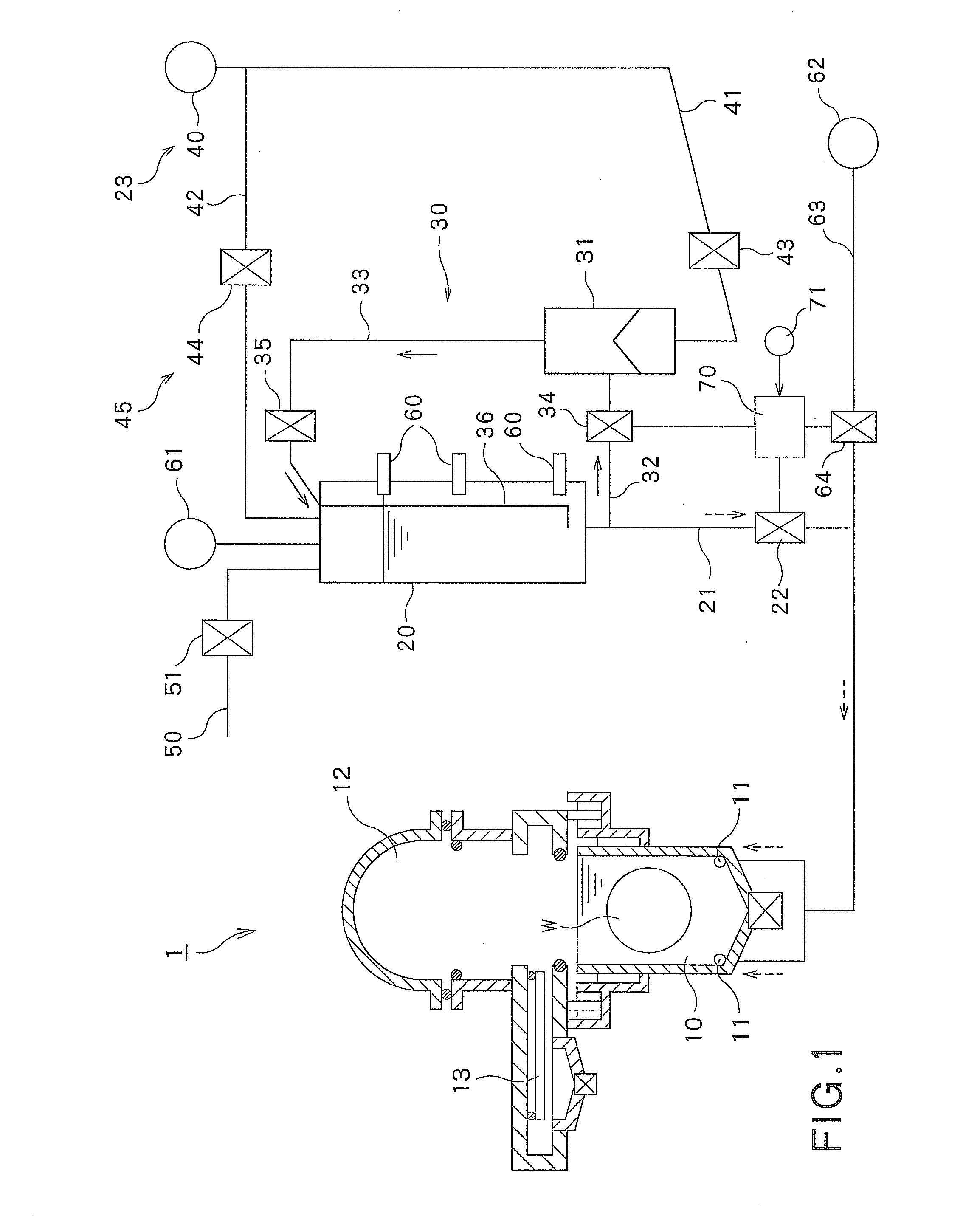 Substrate processing apparatus, substrate processing method, and storage medium storing a computer program for performing substrate processing method