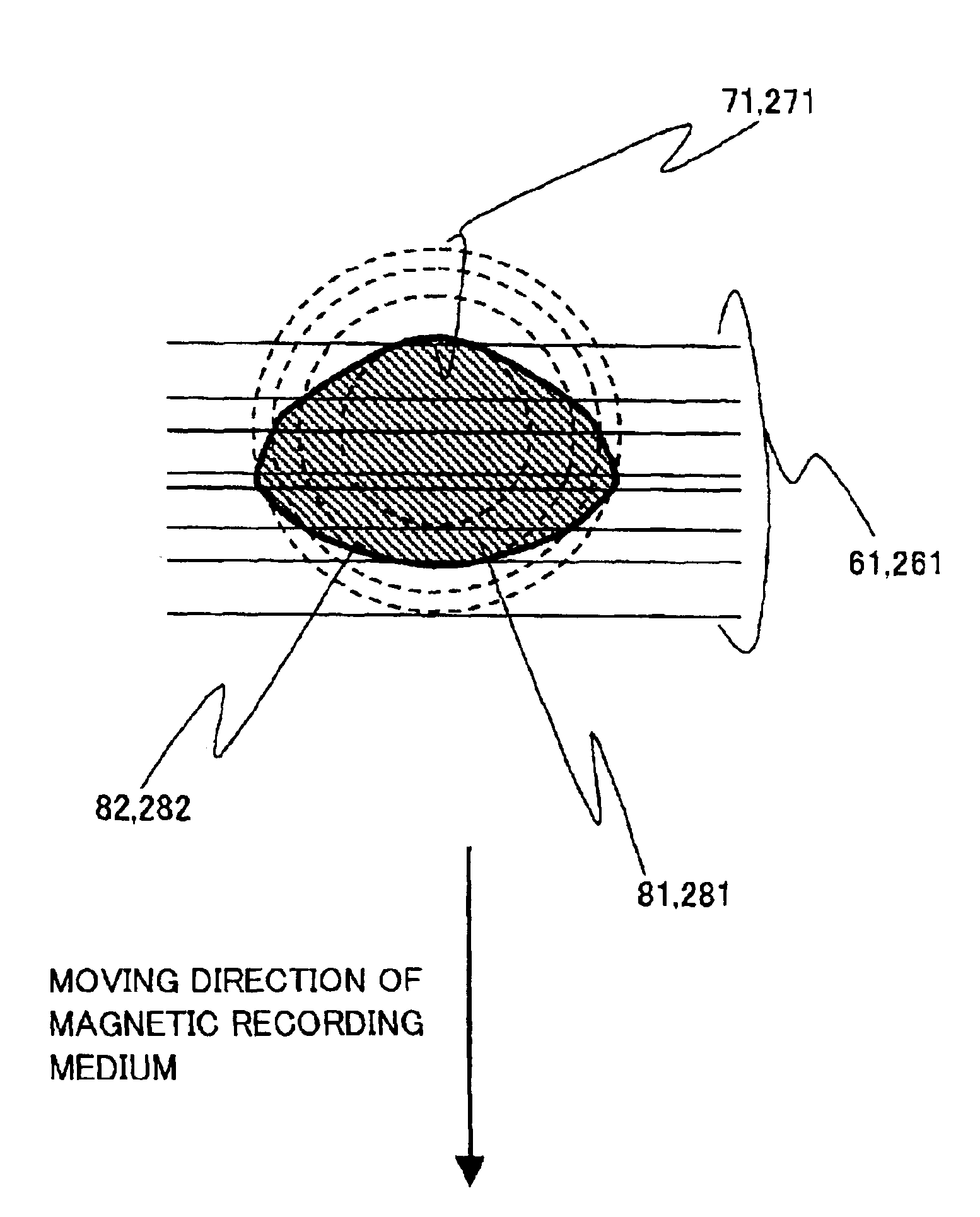 Magnetic signal recording method and magnetic recording-reproduction apparatus
