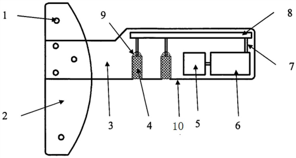 Positioning tool for detecting welding seam defects of air inlet casing and judgment method