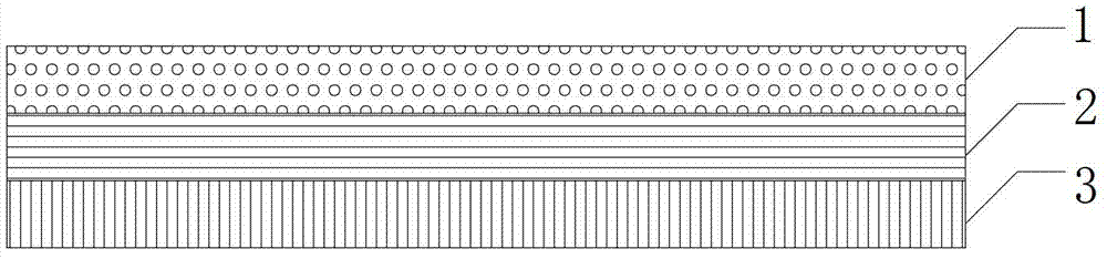 Funnel type lithium battery diaphragm and production method thereof