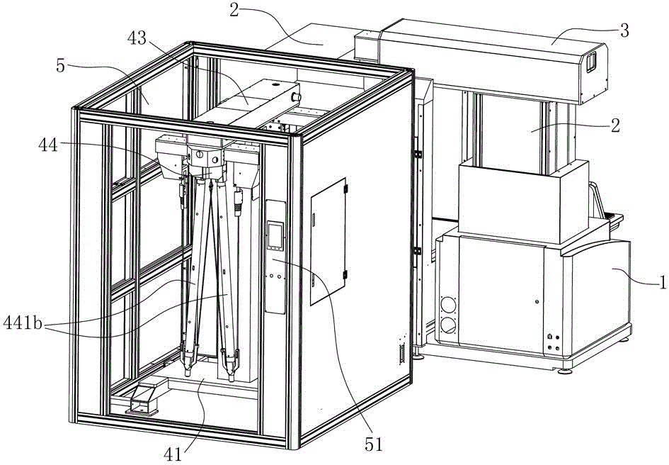 Machining method of laser marking machine