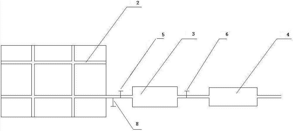 Device for regenerating spherical hydroxyapatite for defluorination