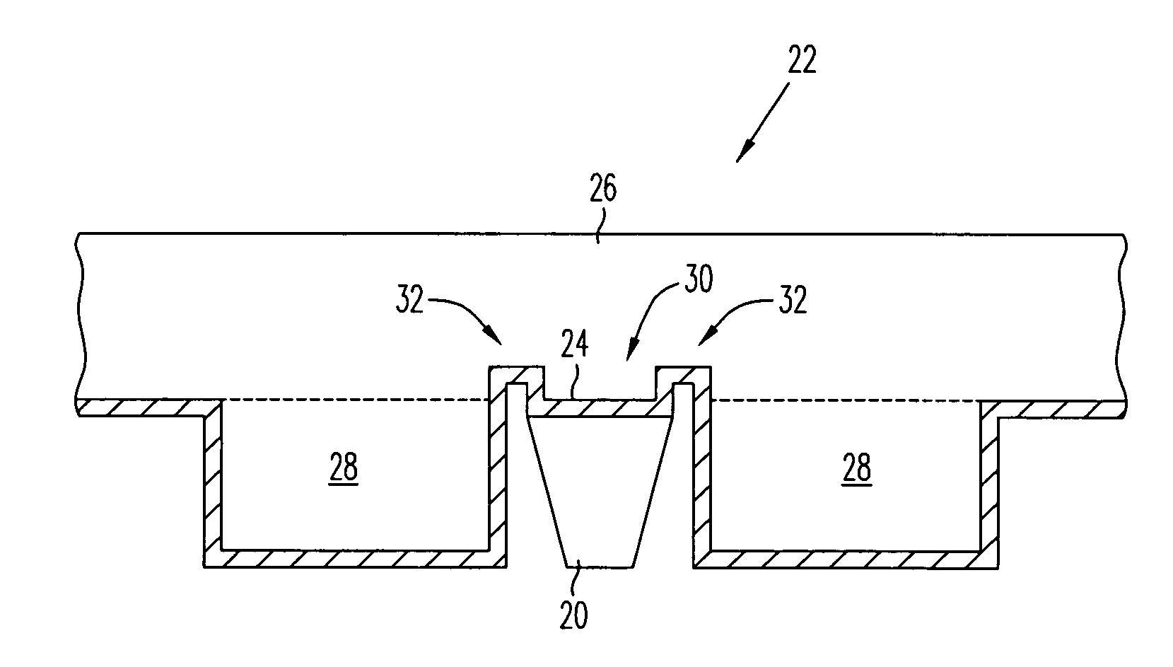 Perpendicular magnetic recording head including wrap around shield with notched top write gap and method of fabricating the same