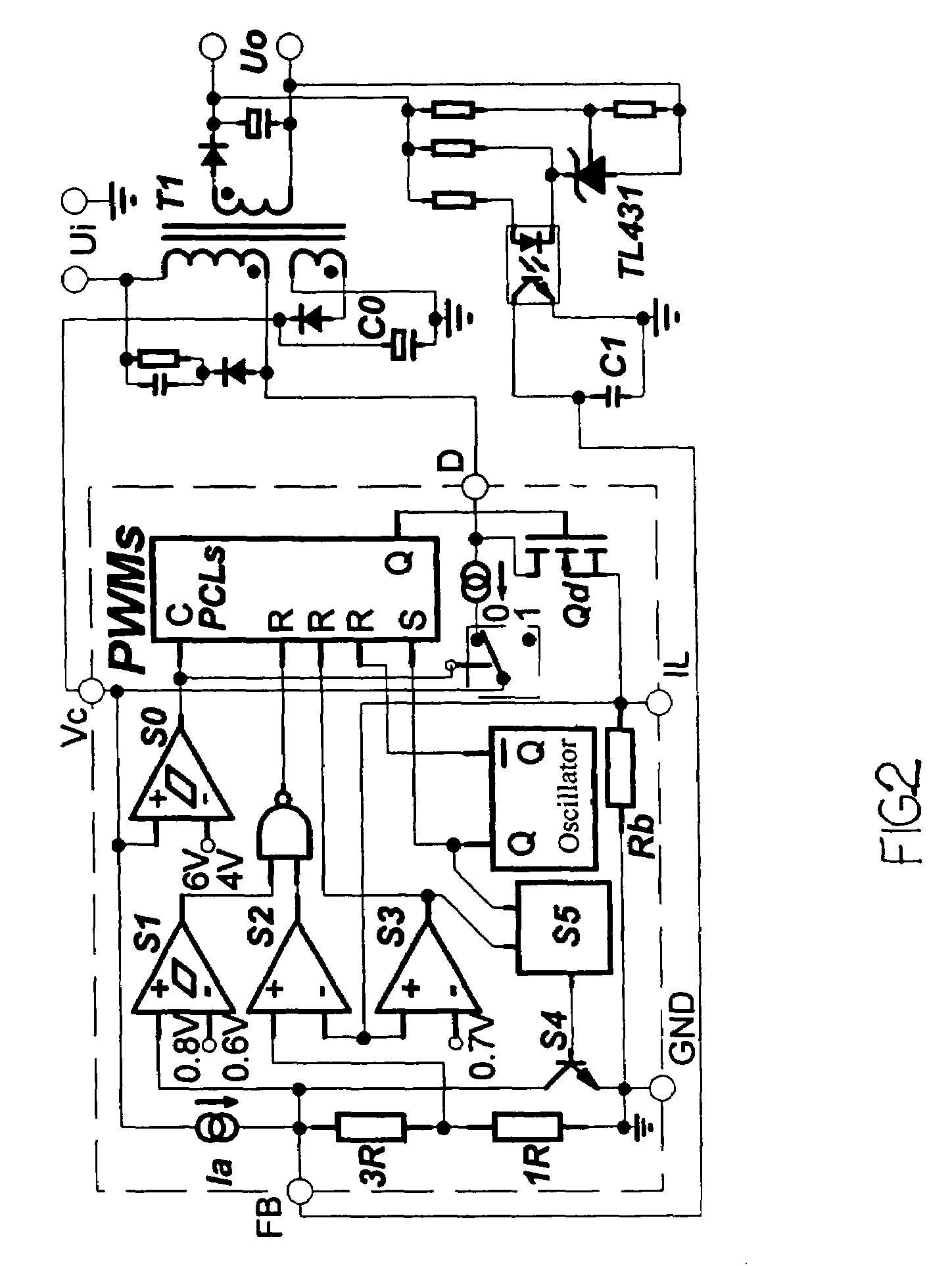 Green switch power supply with standby function and its IC