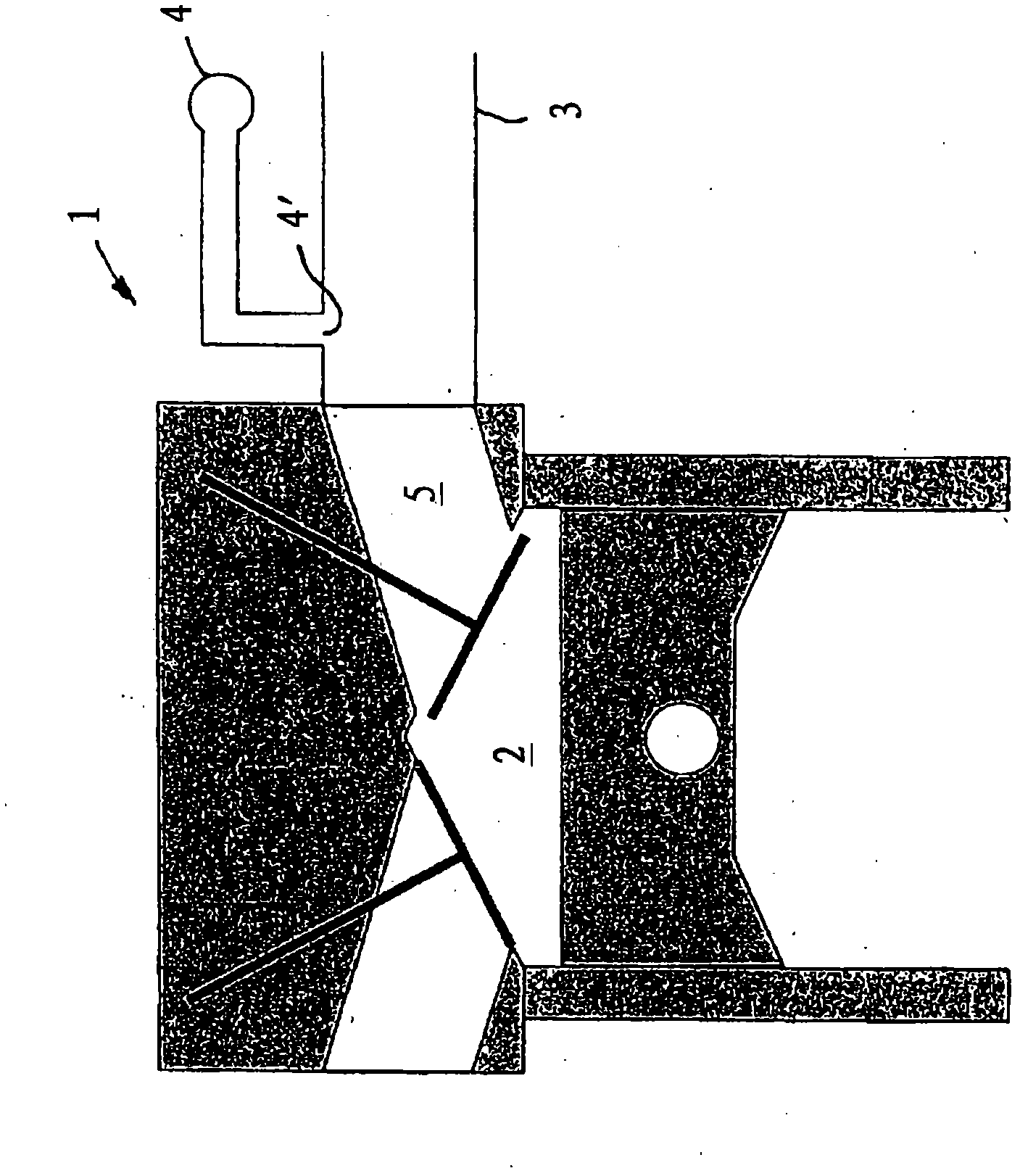 Internal combustion engine having an exhaust gas system