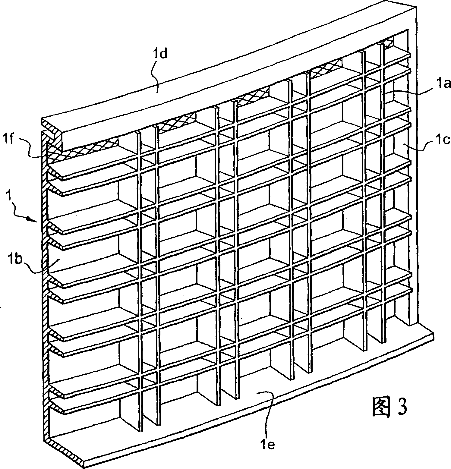 Panel for the production of a swimming pool