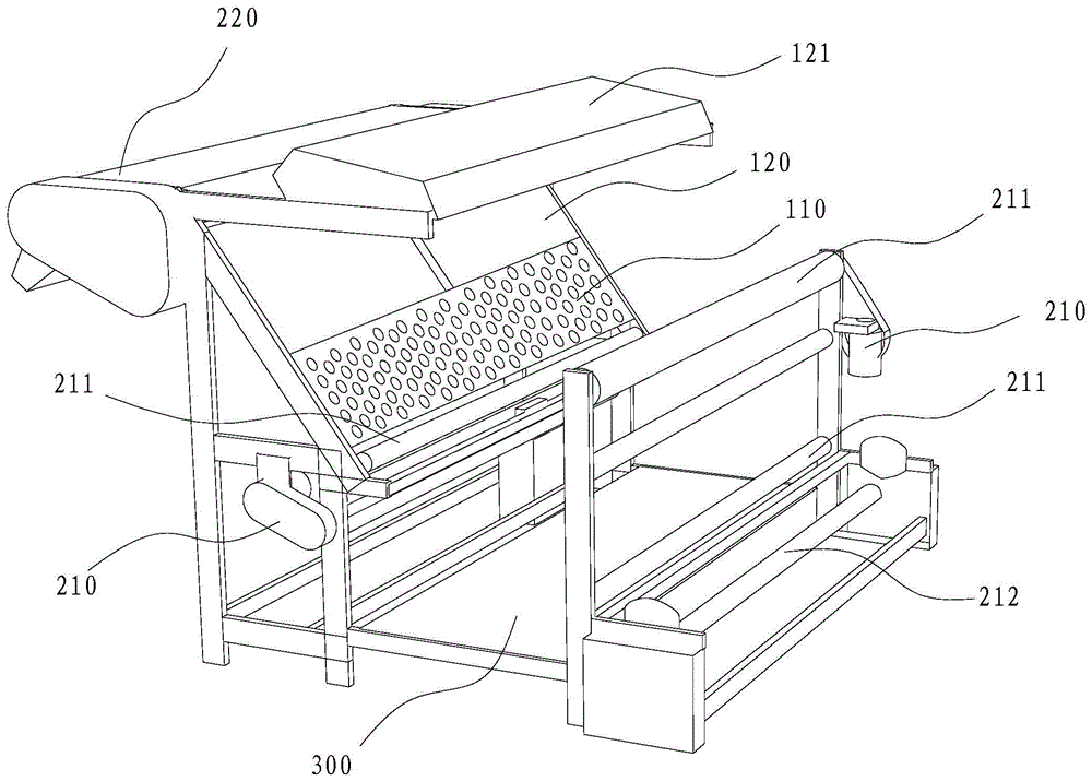 Cloth cleaning device and cleaning method