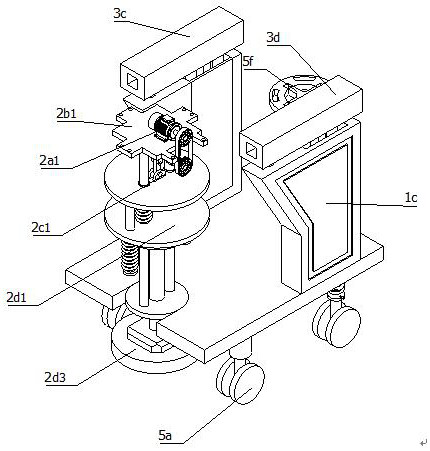 Tamping machine capable of controlling steering direction