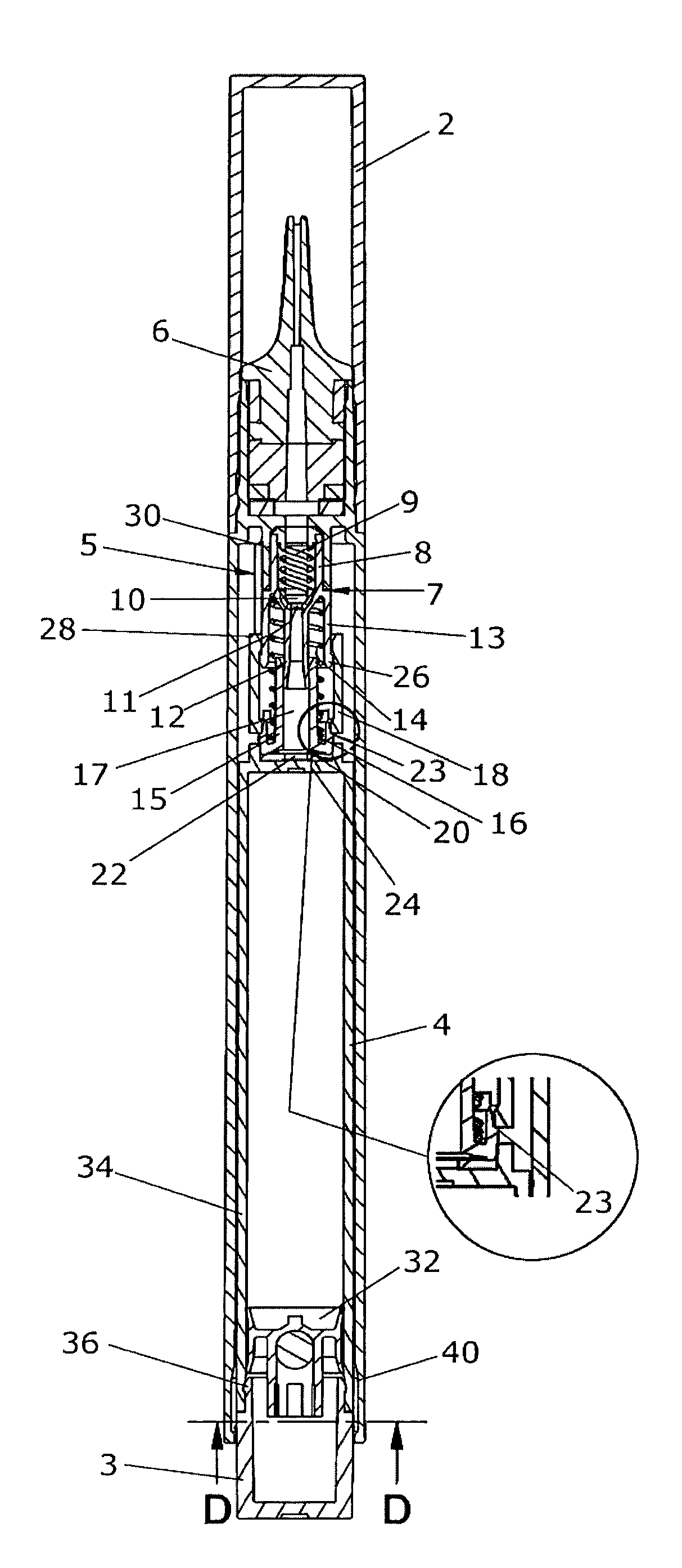 Metering Dispenser for Discharging An In Particular Pasty or Viscous Material, Such As Cosmetic Creams, Adhesives and the Like