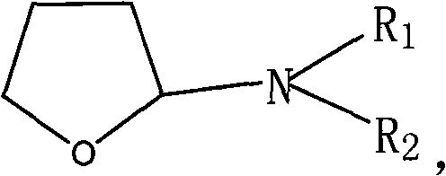 Application of asymmetric structure regulator containing nitrogen and oxygen heteroatoms